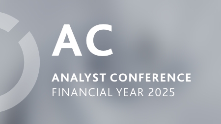 Webcast Analyst Conference FY 2025 Image with link to webcast analyst conference FY 2025