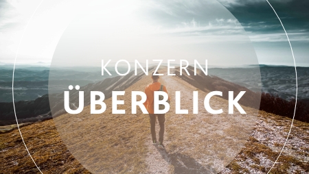 Der Konzern im Überblick Grafik mit Link zu Präsentation "Der Konzern im Überblick"